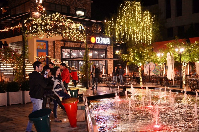 Christmas Decorations at The Village Dbayeh